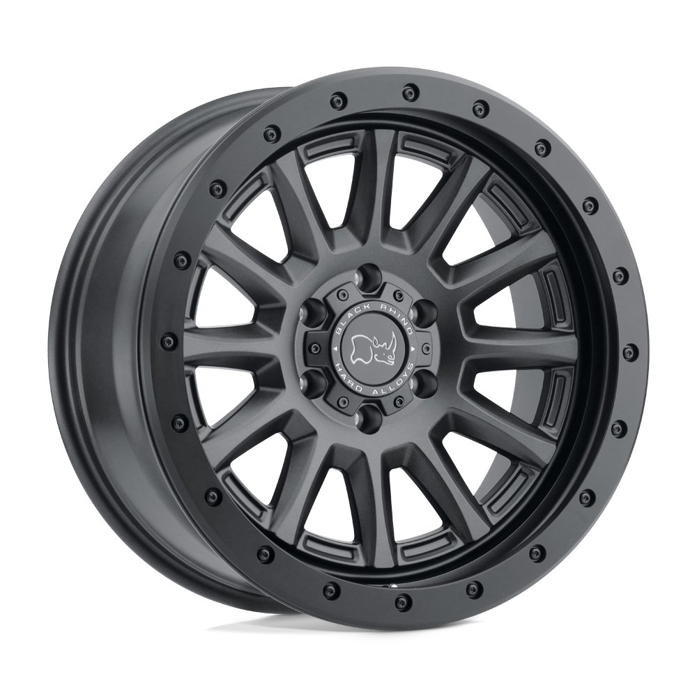 Black Rhino Hard Alloys Dugger 20x9 6x139.7 GUN-BLK - 2090DGR006140M12