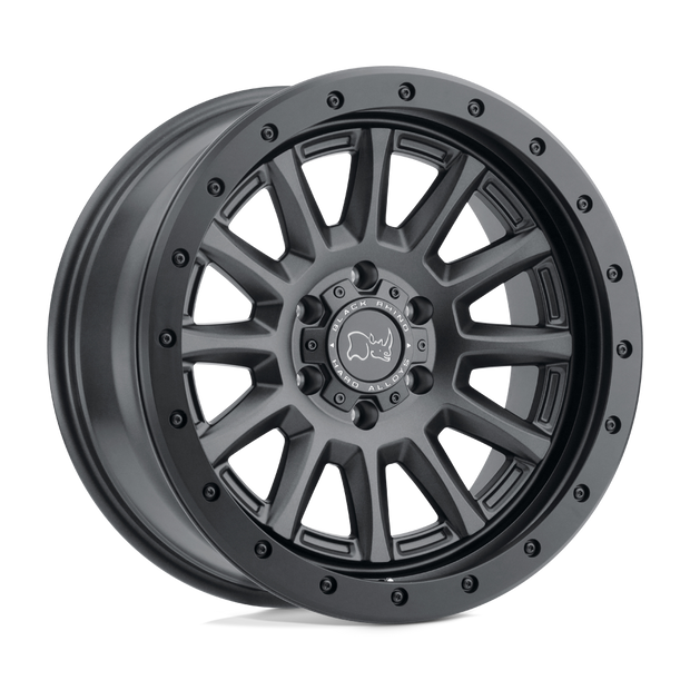 Black Rhino Hard Alloys Dugger 17x8.5 6x114.3 GUN-BLK - 1785DGR106114M66
