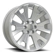 O.E. Revolution G-12 22X9 6X139.7 +31 Cb 78.1 Silver & Machined