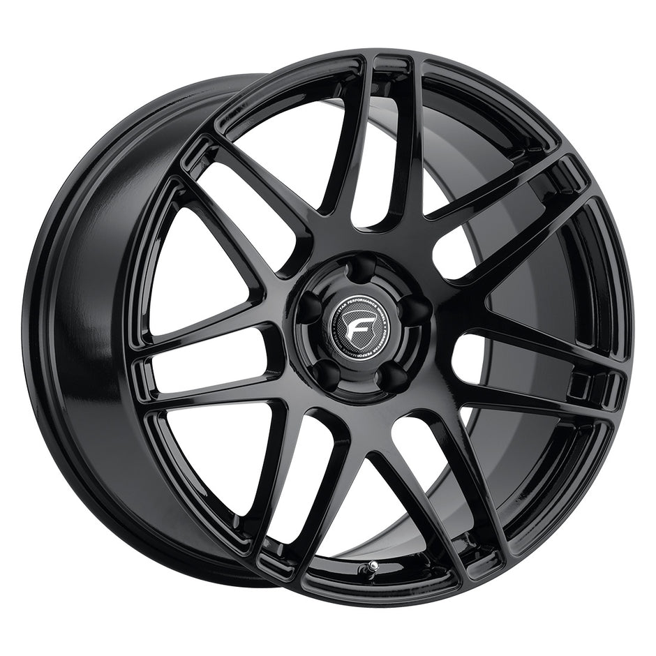 18x8.5 F14 Sc 5x112 Et25 Bs5.7 Gloss Black 66.56 - F15188544P25
