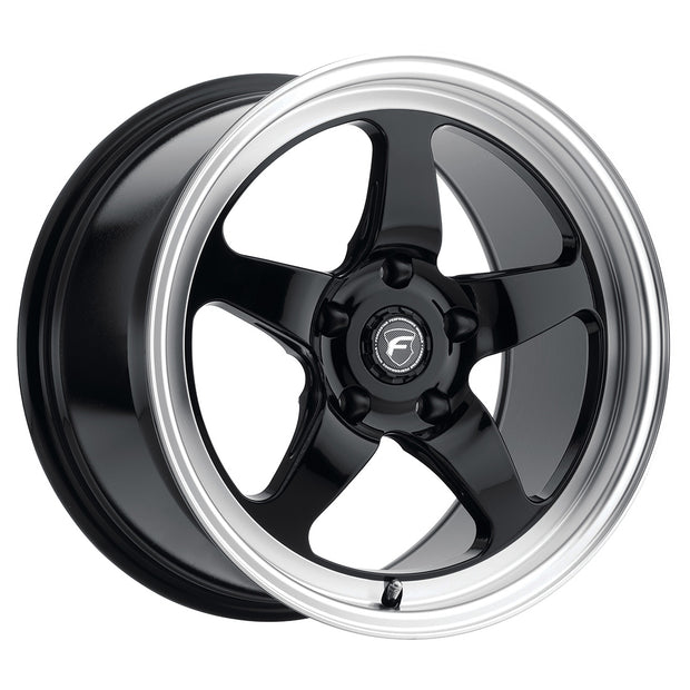 17x10 D5 Drag 5x120 Et45 Bs7.3 Gloss Black Machined 78 - F09170022P45