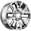 OE. Revolution G-37 24X10 6X139.7 +31 Cb 78.1 Nano Chrome/Black Inserts