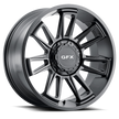 G-FX TR21 18x9 5x127/139.7 CB 78.3 ET 12 Matte Black - T21 890-5009-12 MB