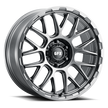 G-FX TM7 18x9 6x135 CB 87.1 ET 12 Matte Gun Metal - TM7 890-6135-12 GM