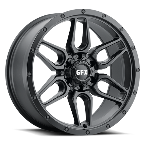 G-FX TR18 18x9 6x139.7 ET 12 CB 106.2 Matte Black - T18 890-6139-12 MB