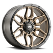 G-FX TR18 17x8.5 5x127 ET -6 CB 71.5 Matte Bronze w/ Black Lip - T18 785-5127N6 BRB