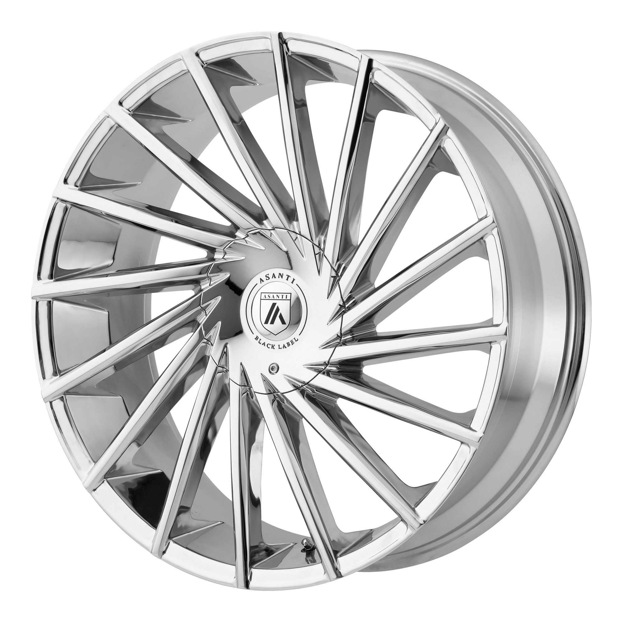 Asanti Black ABL-18 Matar 20x8.5 5x127 CHROME - ABL18-20855015CH