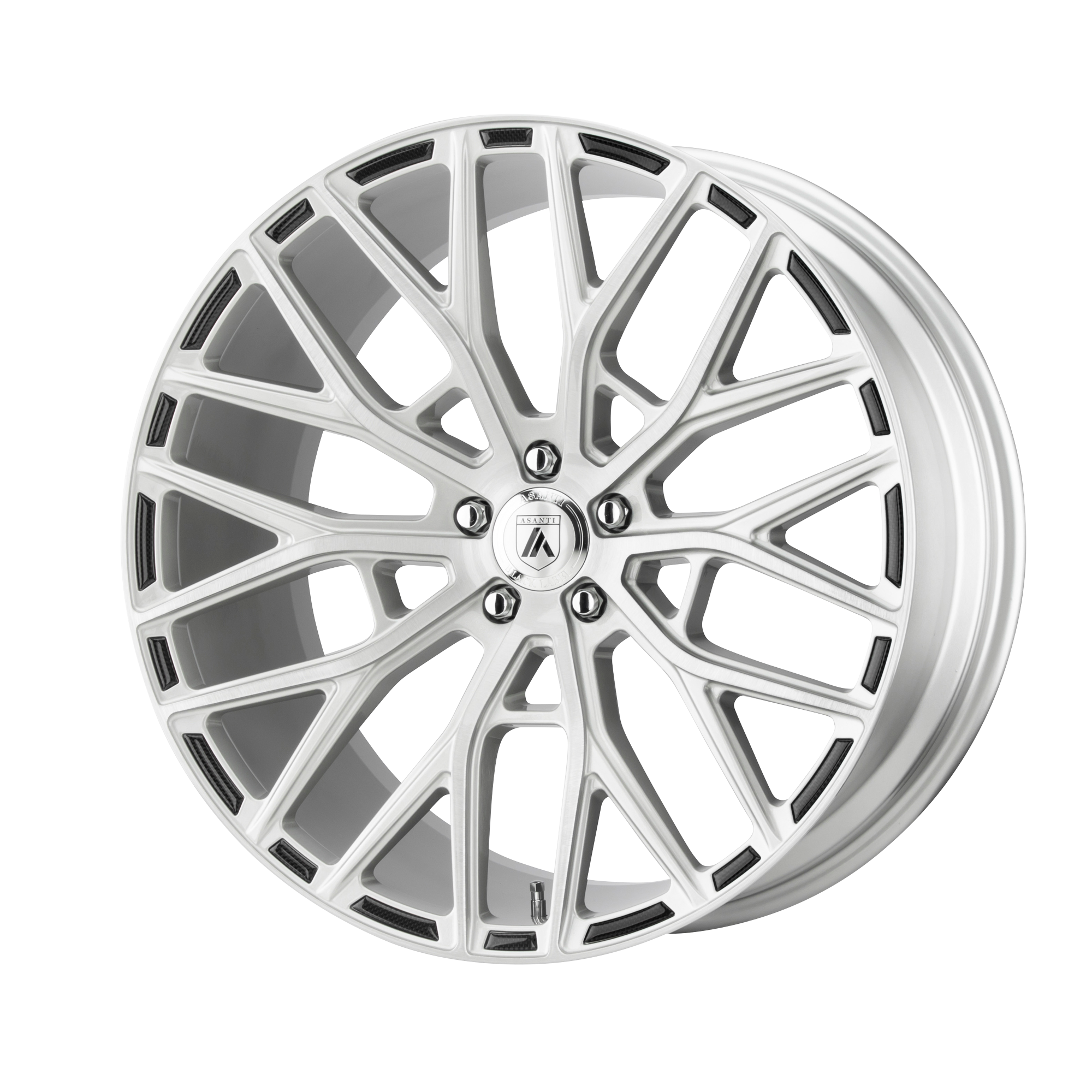 Asanti Black ABL-21 Leo 22x10.5 5x115 BRUSHED SLV - ABL21-22051525SL