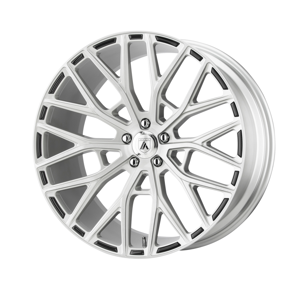 Asanti Black ABL-21 Leo 22x10.5 5x115 BRUSHED SLV - ABL21-22051525SL