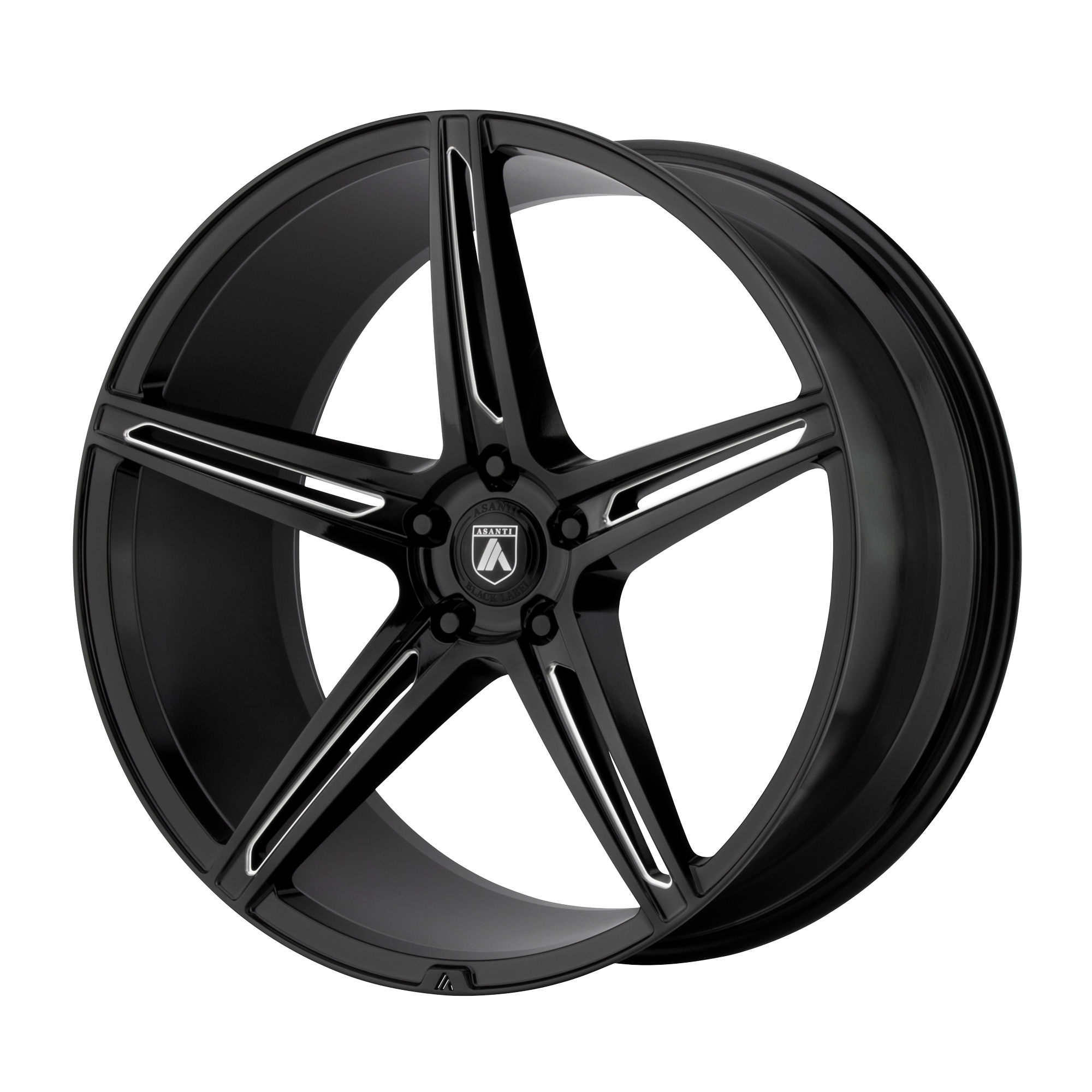 Asanti Black ABL-22 Alpha 5 20x8.5 5x114.3 GL-BLK-MIL - ABL22-20851238BK