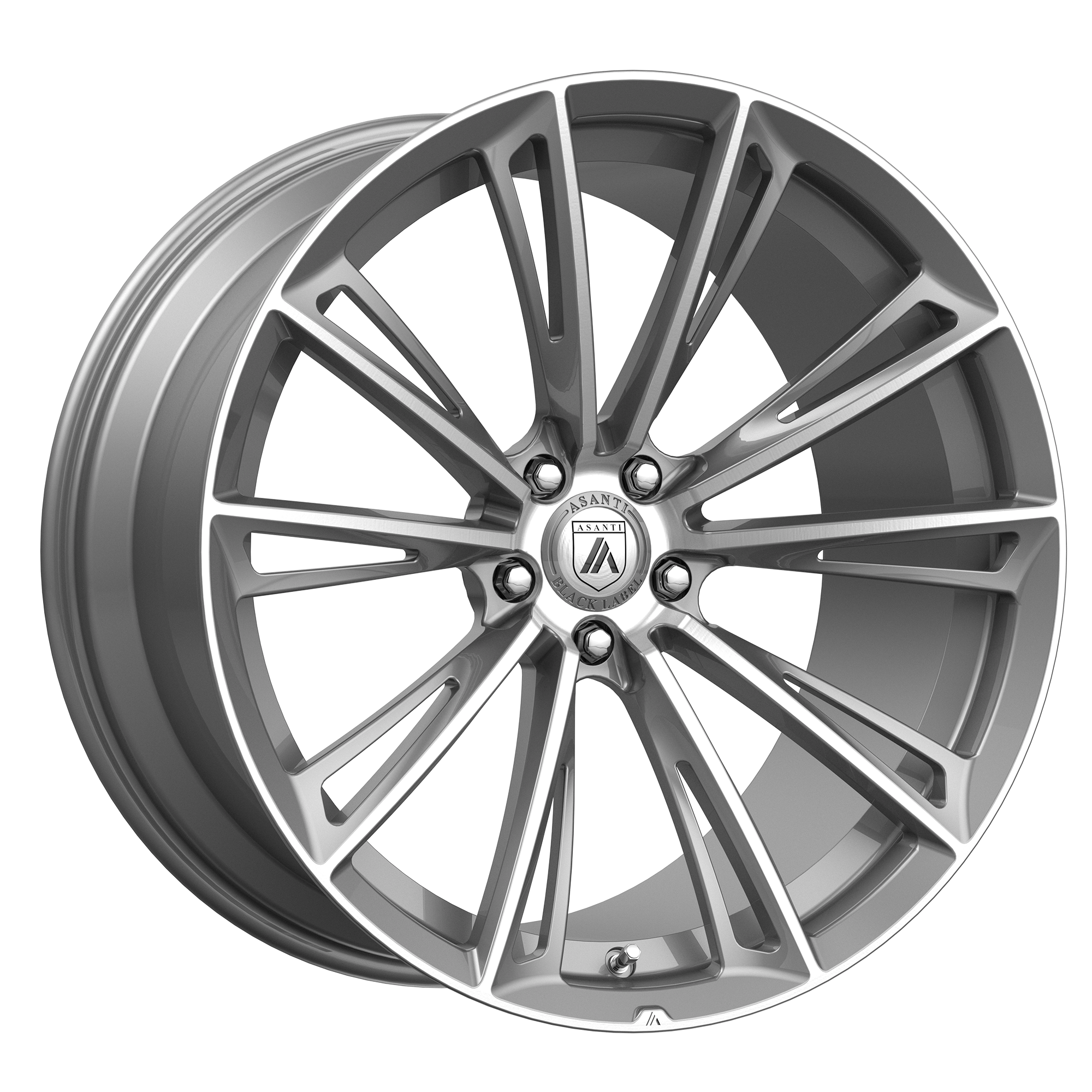 Asanti Black ABL30 Corona 22x10.5 5x120 TITAN BRUSH - ABL30-22055235TB