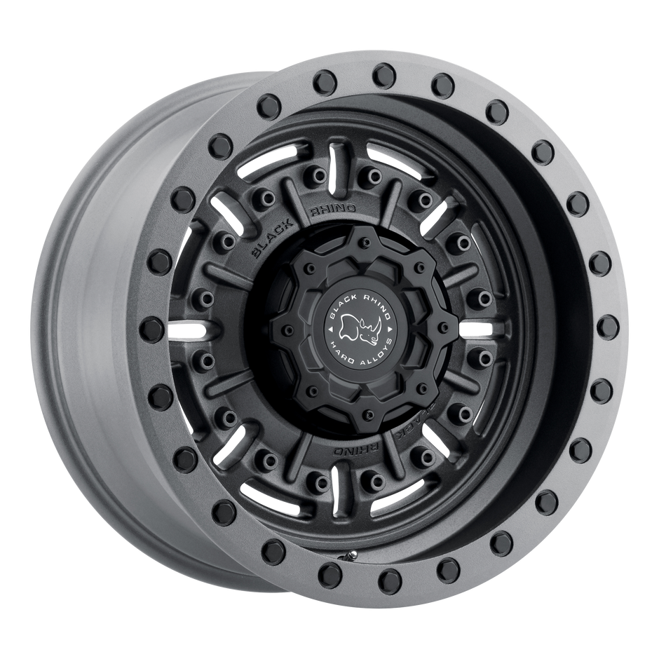 Black Rhino Hard Alloys Abrams 17x8.5 6x139.7 TXT-M-GNMTL - 1785ABR-86140G12