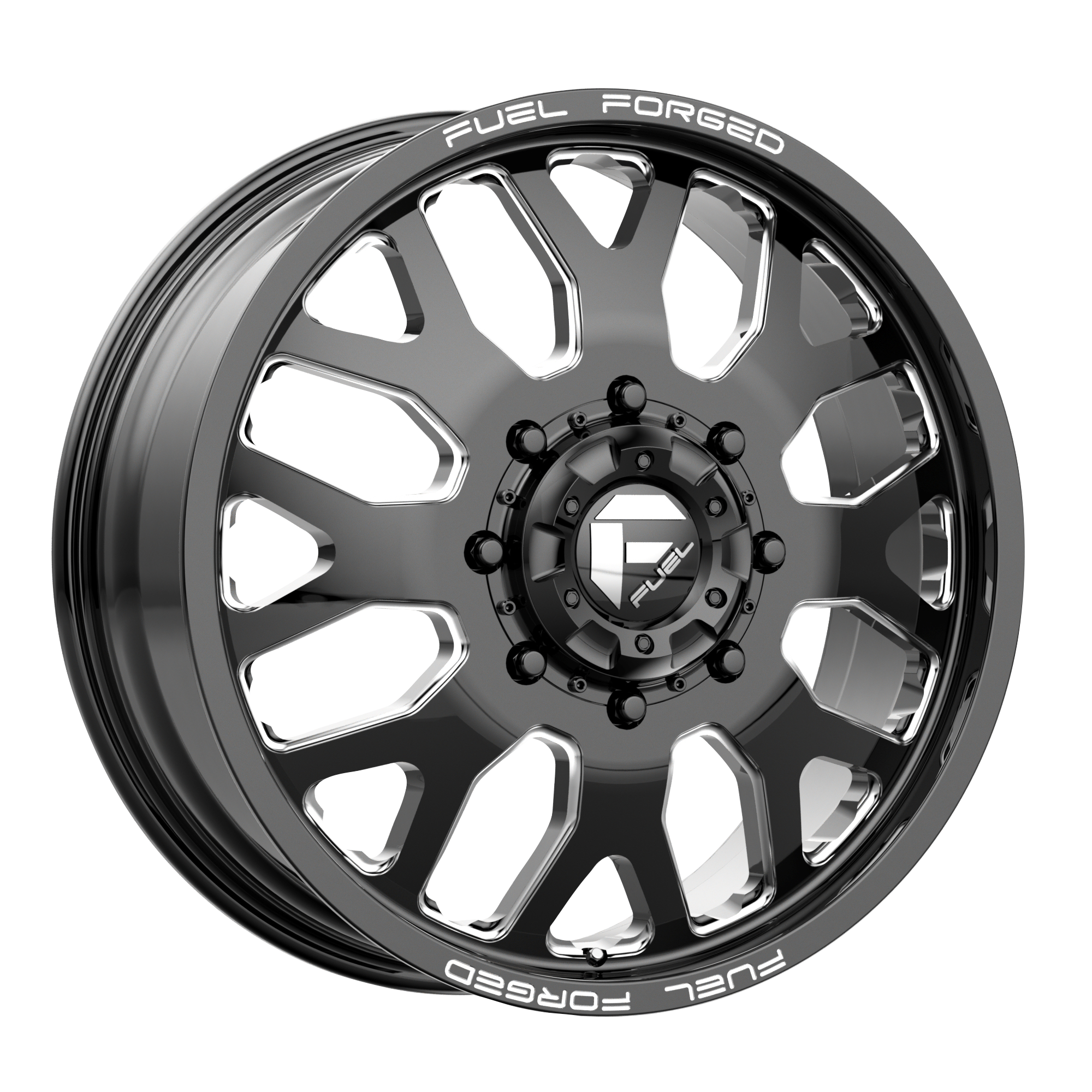 Fuel Mono FF19 24x8.25 8x165.1 GL-BLK-MIL - DE1924828D45