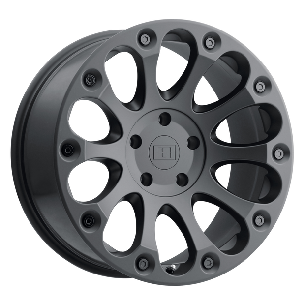 Level 8 Impact 16x8.5 6x132 M-BLK - 1685LIM126132M74