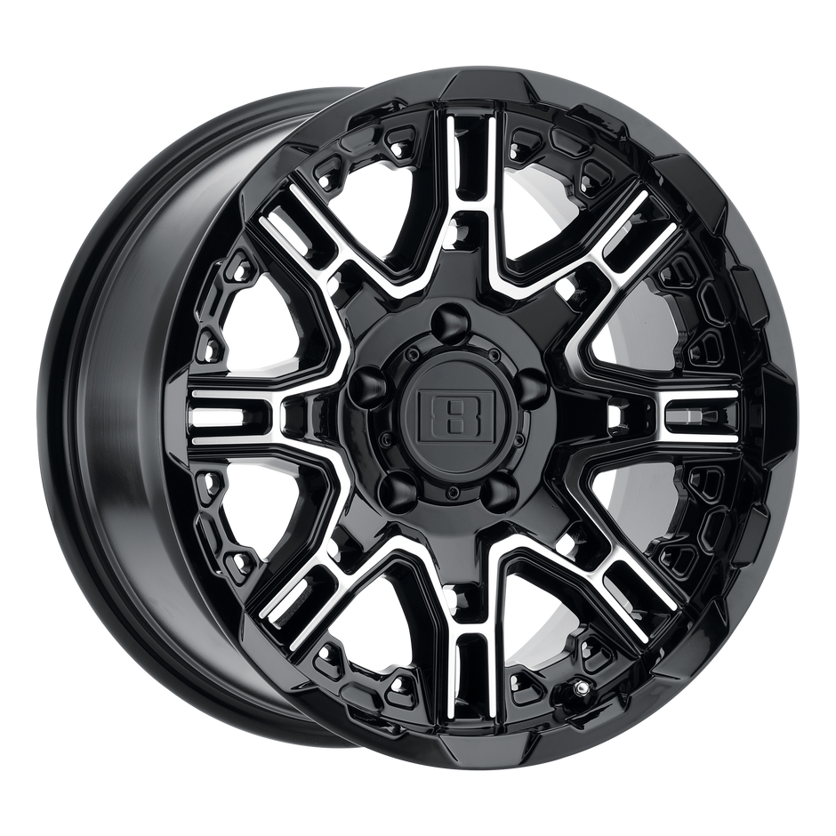Level 8 Slingshot 20x11.5 5x127 G-BK MCH-FC - 2015LST-45127B71