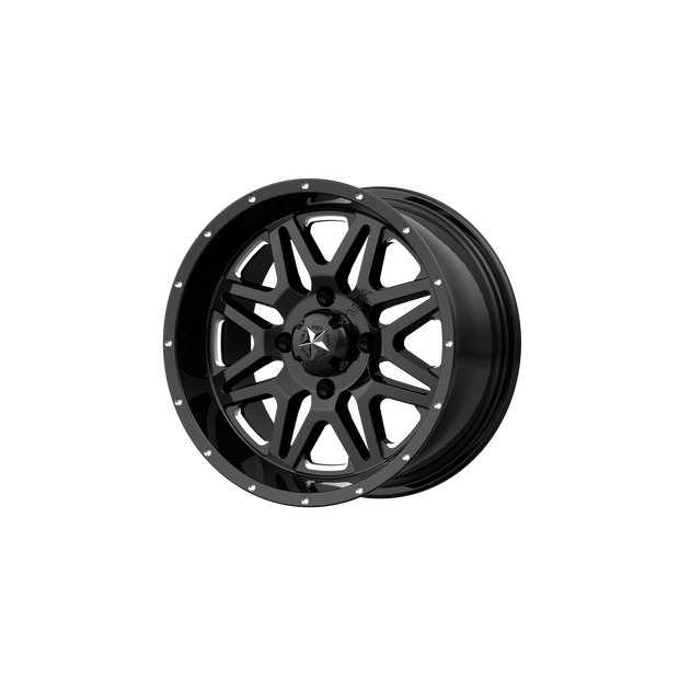MSA Offroad Wheels M26 Vibe UTV 14x7 4x156 MILL G-BLK - M26-04756M