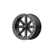 MSA Offroad Wheels M31 LOK2 UTV Beadlock 14x7 4x156 S-BLK M-GRY RG - M31-04756
