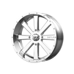 MSA Offroad Wheels M34 Flash UTV 22x7 4x137 CHROME - M34-022737C