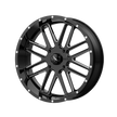 MSA Offroad Wheels M35 Bandit UTV 20x7 4x156 G-BLK MILL - M35-020756M
