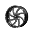 MSA Offroad Wheels M36 Switch UTV 20x7 4x137 G-BLK MILL - M36-020737M