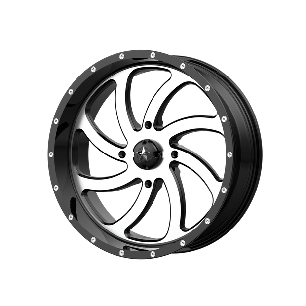 MSA Offroad Wheels M36 Switch UTV 18x7 4x156 MACH G-BLK - M36-018756