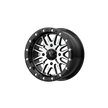 MSA Offroad Wheels M37 Brute UTV Beadlock 18x7 4x156 G-BLK MACH - M37-018756