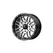 MSA Offroad Wheels M38 Brute UTV 15x7 4x156 G-BLK MACH - M38-05756