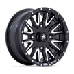 MSA Offroad Wheels M49 Creed UTV 15x7 4x110 M-BLK MCH - MA049MD15704010