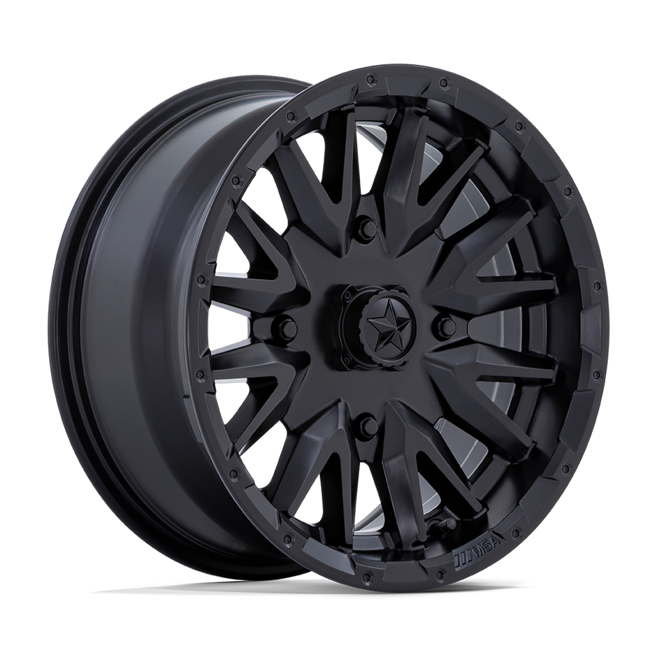 MSA Offroad Wheels M49 Creed UTV 16x7 4x137 M-BLK - MA049MX16704810