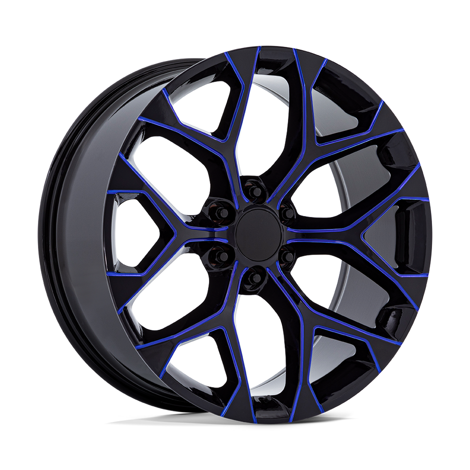 Performance Replicas PR176 24x10 6x139.7 G-BLK BLUE-MILL - 176BL-2415824