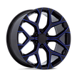 Performance Replicas PR176 24x10 6x139.7 G-BLK BLUE-MILL - 176BL-2415824