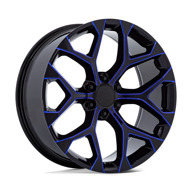 Performance Replicas PR176 24x10 6x139.7 G-BLK BLUE-MILL - 176BL-2415824