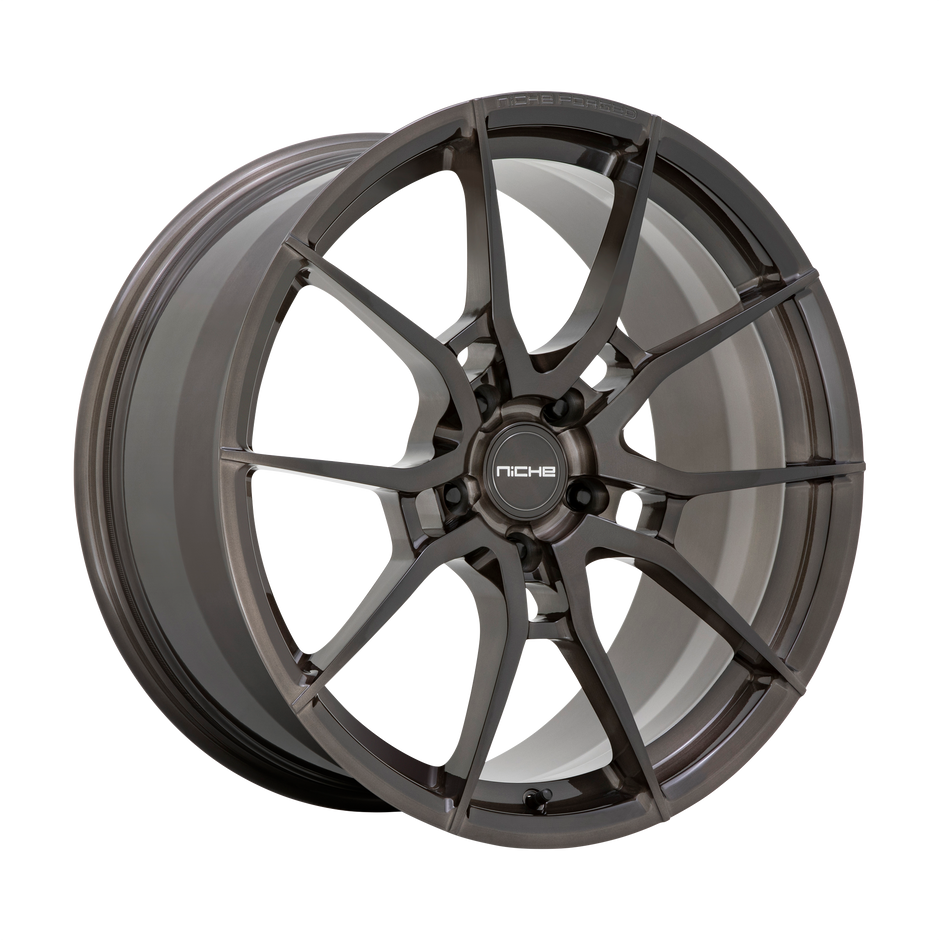 Niche 1PC T111 Kanan 21x12 5x130 BRSH-SMOKE - T111212063+65