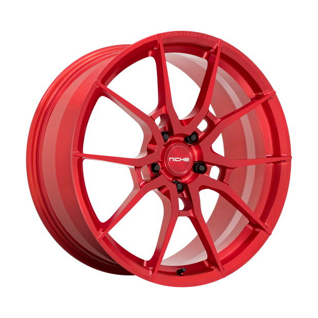 Niche 1PC T113 Kanan 20x9.5 5x120 BRSH-RED - T113209521+23