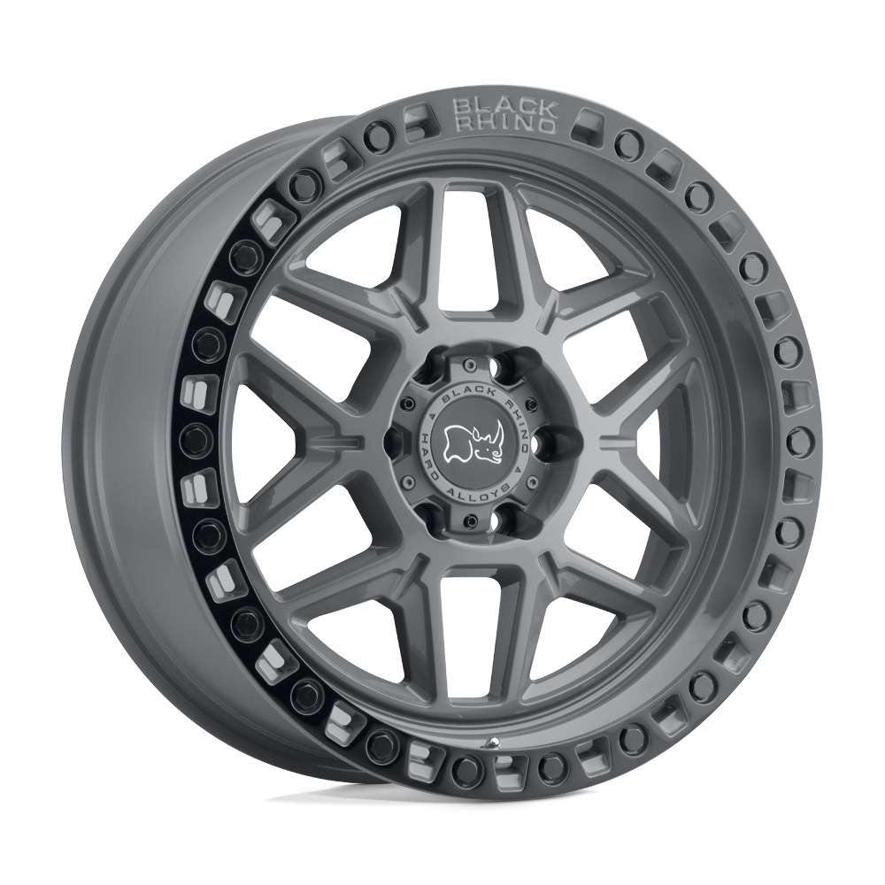 Black Rhino Hard Alloys Kelso 18x9 6x135 BTL-GRY-BLKLP - 1890KLS126135G87