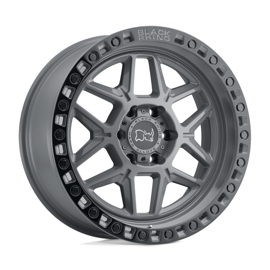 Black Rhino Hard Alloys Kelso 20x9 6x139.7 BTL-GRY-BLKLP - 2090KLS-26140G12