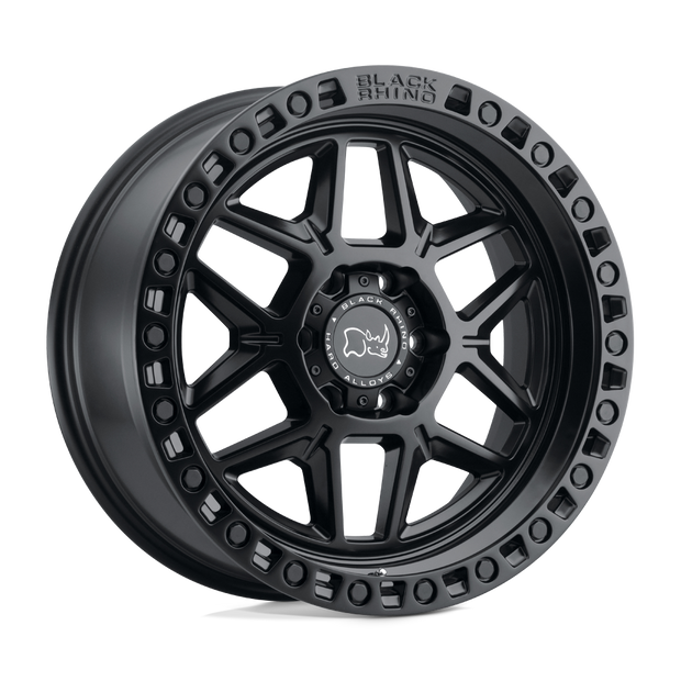 Black Rhino Hard Alloys Kelso 20x9 6x135 M-BLK-BLK-BLTS - 2090KLS126135M87