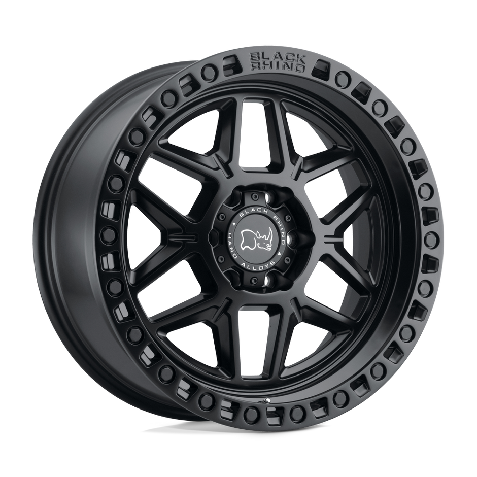 Black Rhino Hard Alloys Kelso 20x9 5x127 M-BLK-BLK-BLTS - 2090KLS-85127M71