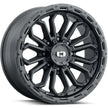 Vision Korupt 17x9 8x165.1 12mm Satin Black : 405-7981SB12