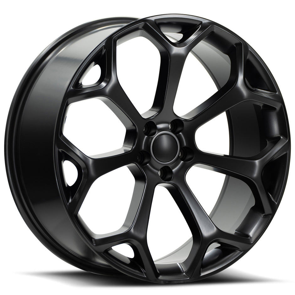O.E. Revolution C-300 22X9 5X115 +20 Cb 71.5 Satin Black