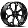 O.E. Revolution C-300 22X9 5X115 +20 Cb 71.5 Satin Black
