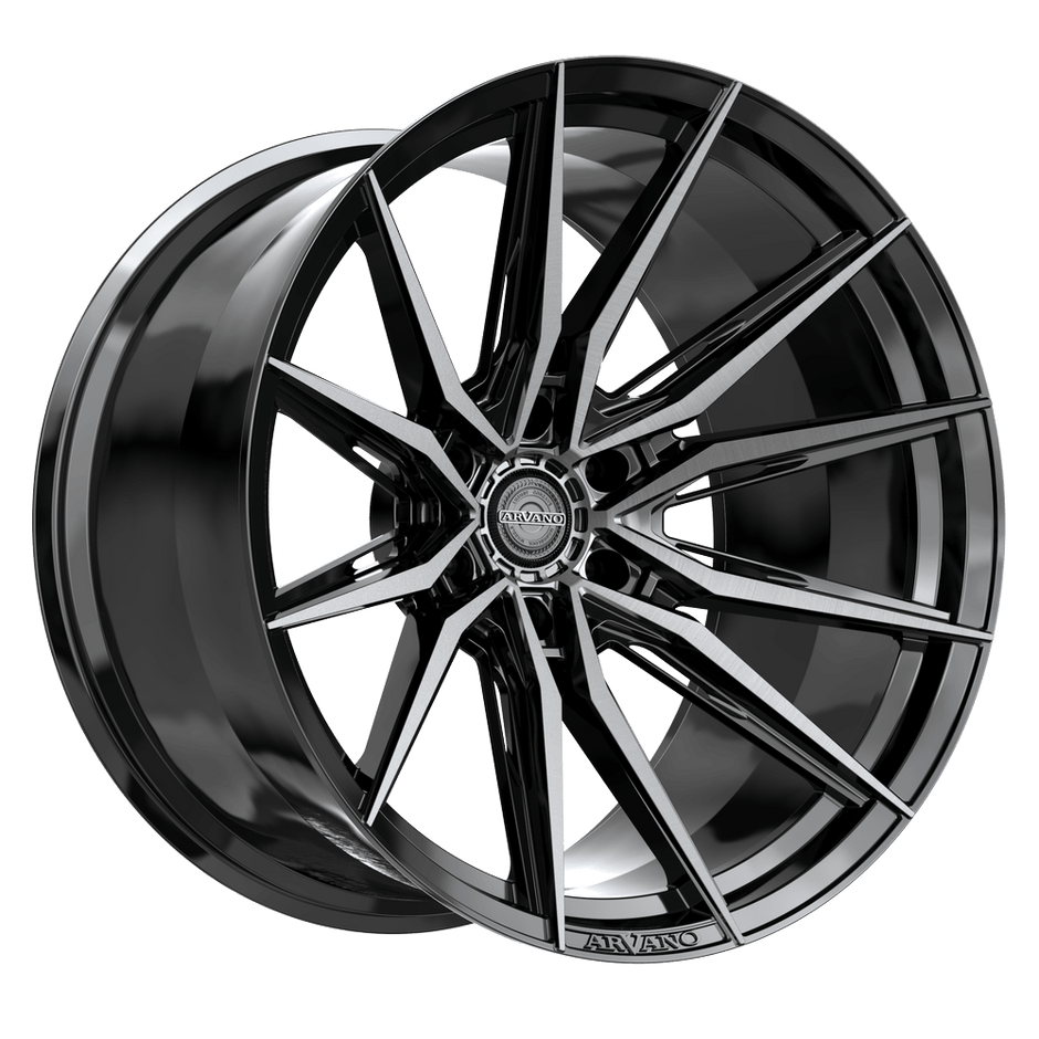 Arvano ART-3 Savona 20X9 6x139.7 +18 Cb 106.1 Gloss Black & Brushed Double Dark Tint - ART-3A2095018GBUDT