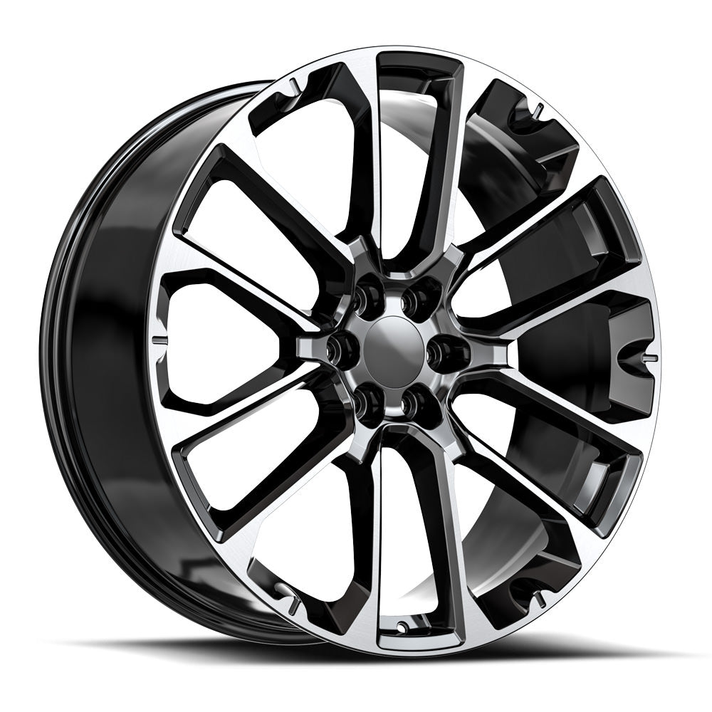 OE. Revolution G-40 26X10 6X139.7 +31 Cb 78.1 Gloss Black & Machined