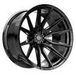 Arvano ART-3 Savona 22X12 6x139.7 -44 Cb 106.1 Gloss Black - Sample - ART-3B221250-44GB