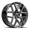 OE. Revolution C-39 26X10 6X139.7 +31 Cb 78.1 Gloss Black & Milled