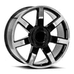 O.E. Revolution 122 24X10 6X139.7 +31 Cb 78.1 Gloss Black & Machined