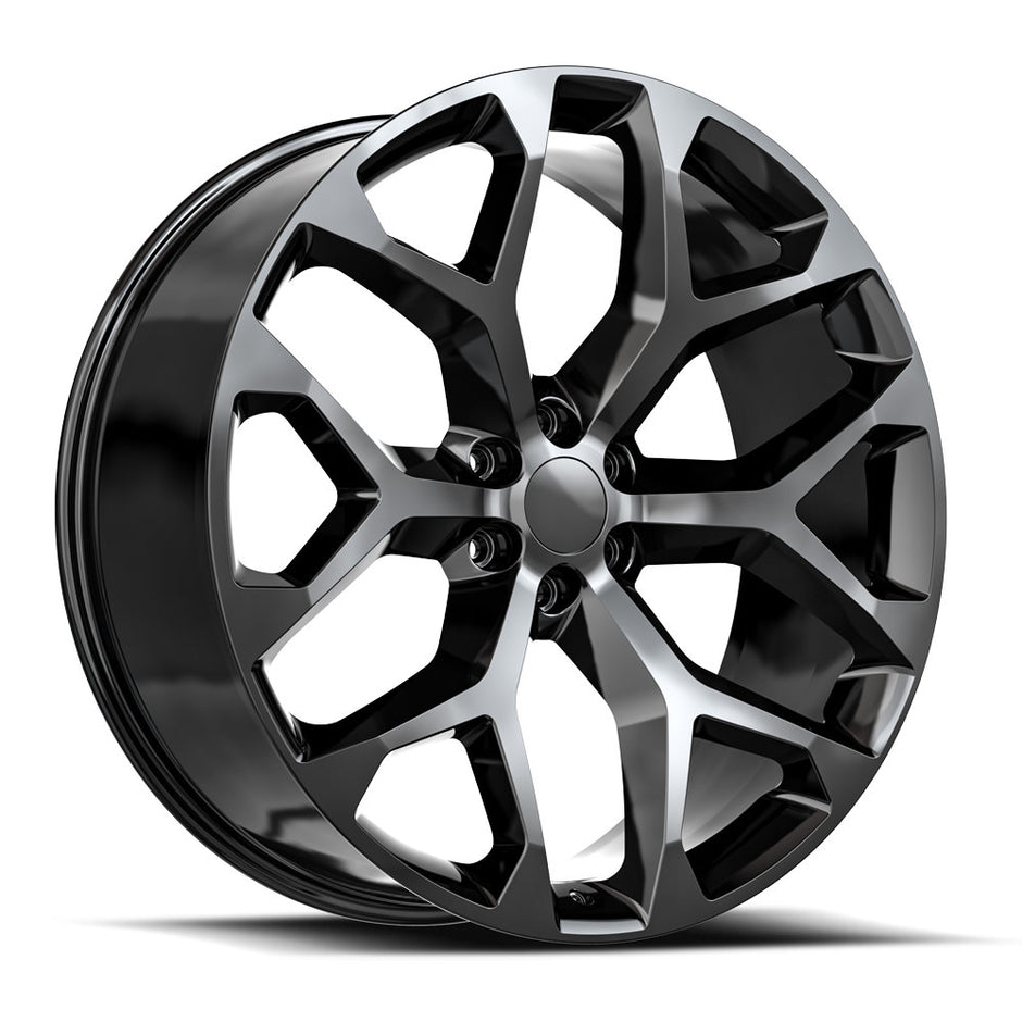 OE. Revolution G-09 30x10 6X139.7 +31 Cb 78.1 Gloss Black