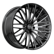 Arvano AV-50 Madrid 20x9 5x114.3 +32 Cb 73.1 Gloss Black & Milled - AV-50A2091632GBM