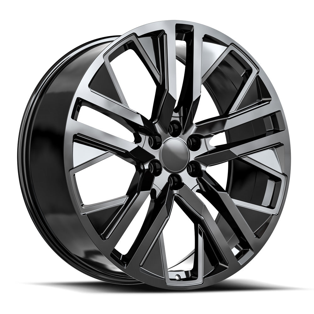 OE. Revolution D-36 22X9 6X139.7 +31 Cb 78.1 Gloss Black