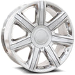O.E. Revolution D-05 24X10 6X139.7 +31 Cb 78.1 Chrome